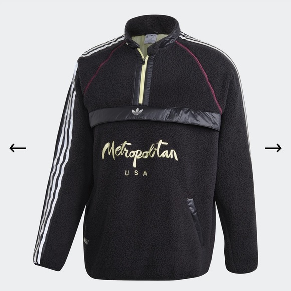 SOLD OUT LARGE adidas Metropolitan Polar Fleece - Picture 7 of 8